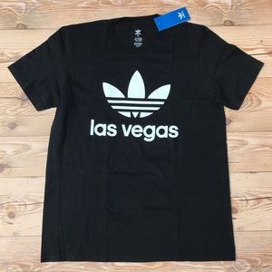 Adidas ‘Las Vegas’ Black Men’s T-shirt